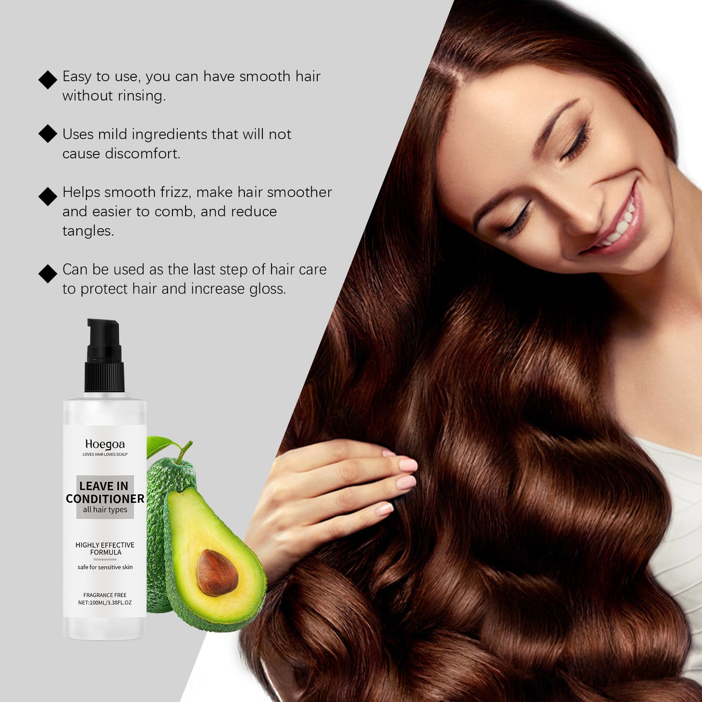 Improve Dry And Manic Hair Care Nourishing Hair Brightening And Soft