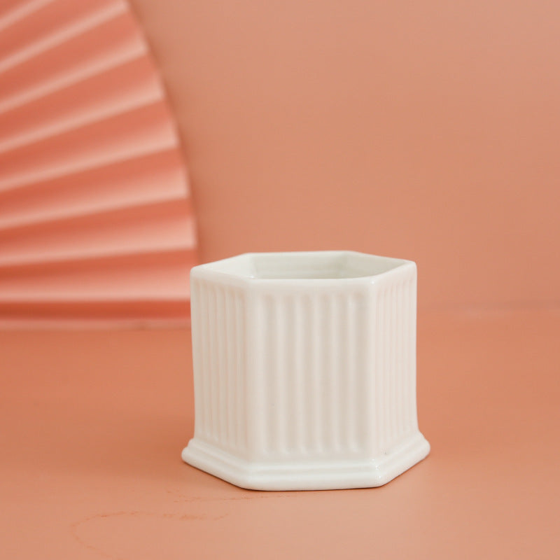 Little angel hollow candle holder