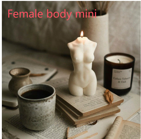 Artistic Body Candle Bedroom Decoration