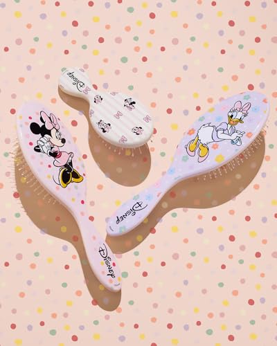 Wet Brush Original Detangling Hair Brush, Minnie (Hello Disney) - Ultra-Soft IntelliFlex Bristles - Detangler Brush Glide Through Tangles With Ease For All - For Women, Men, Wet & Dry Hair