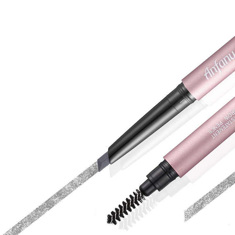 Waterproof And Sweatproof Double-Headed Hexagonal Eyebrow Pencil