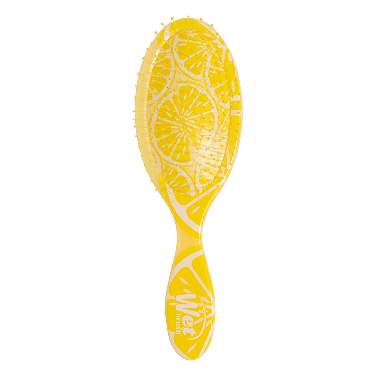 Wet Brush Original Detangler, Lemon (Tutti Fruitti), Ultra-Soft IntelliFlex Bristles Glide Through Tangles, Detangling Hair Brush, All Hair Types (Wet & Dry), Women & Men, Limited Edition