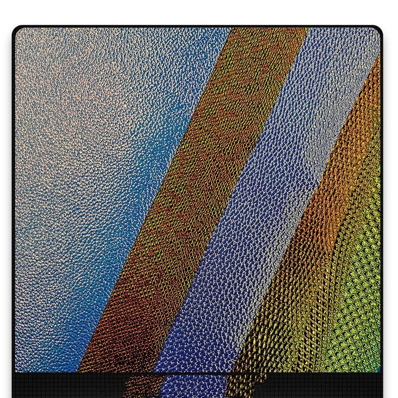 PU Leather Laser Fabric Cosmetic Bag