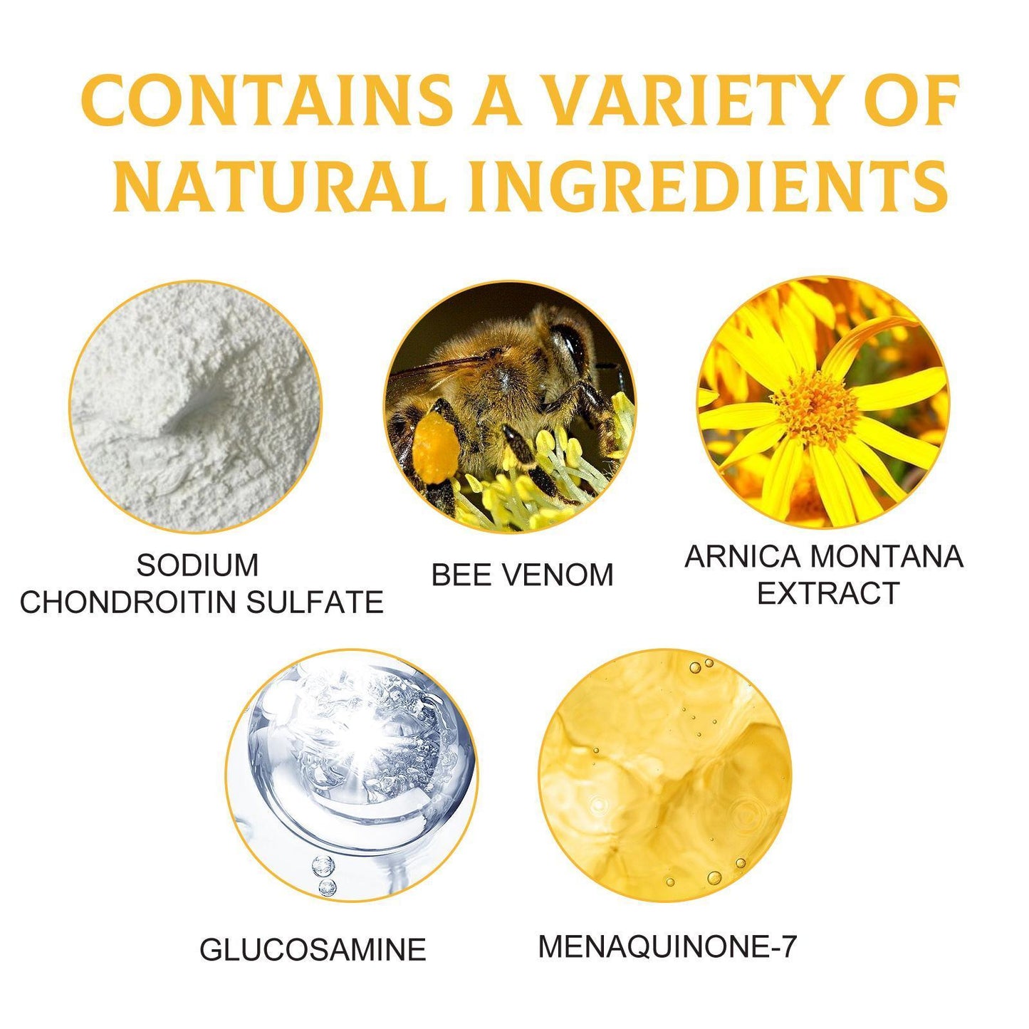 Simon's Evening Primrose Bee Venom Joint Care Cream, Relieves Joint Muscle Pain And Body Discomfort Care Massage Cream