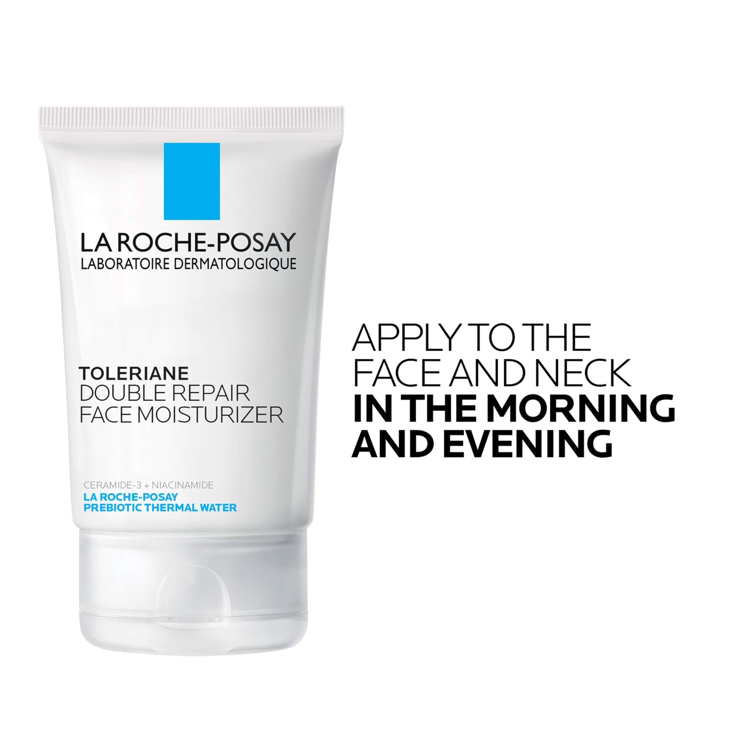 Bundle of La Roche-Posay Toleriane Purifying Foaming Facial Cleanser + Toleriane Double Repair Face Moisturizer