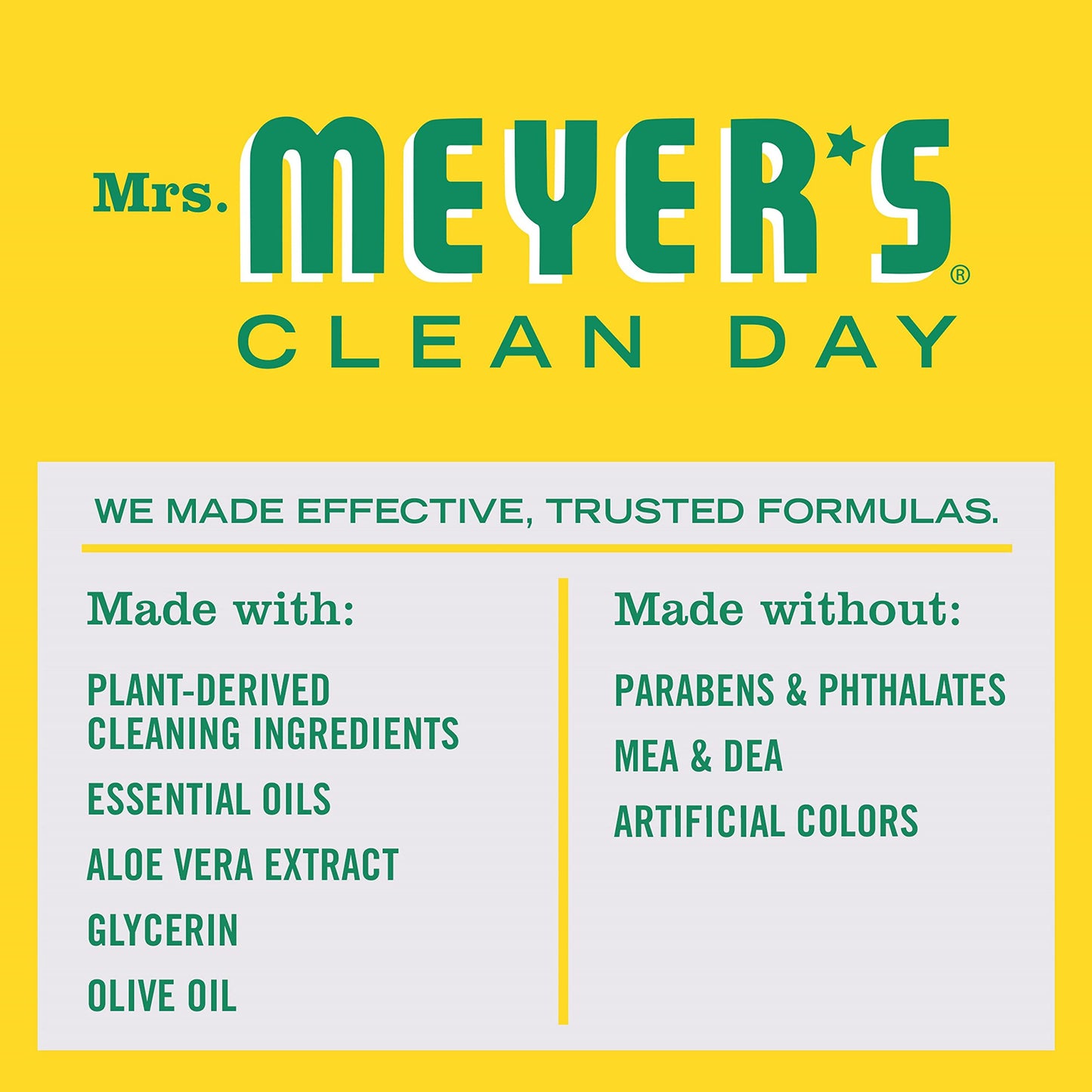 Mrs. Meyer's Clean Day Liquid Hand Soap Refill, Honeysuckle, 33 Oz