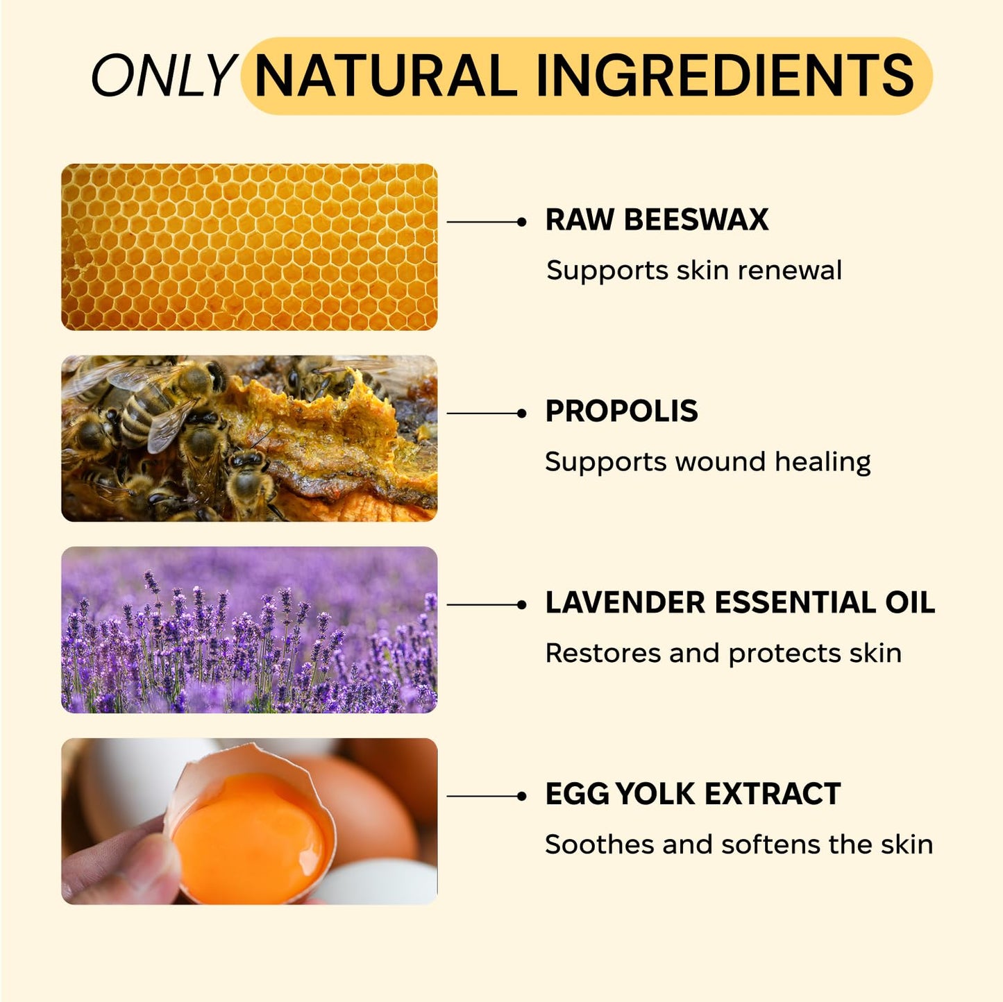 MyMagicHealer Universal Flare Care | Drawing Salve for HS, Boils, Cysts, Hemorrhoids, Pilonidal Cyst, Abscess | Anti-Chafing, Wound Care, Relief for Itching Skin w/Propolis & Egg Yolk Extract 4 oz