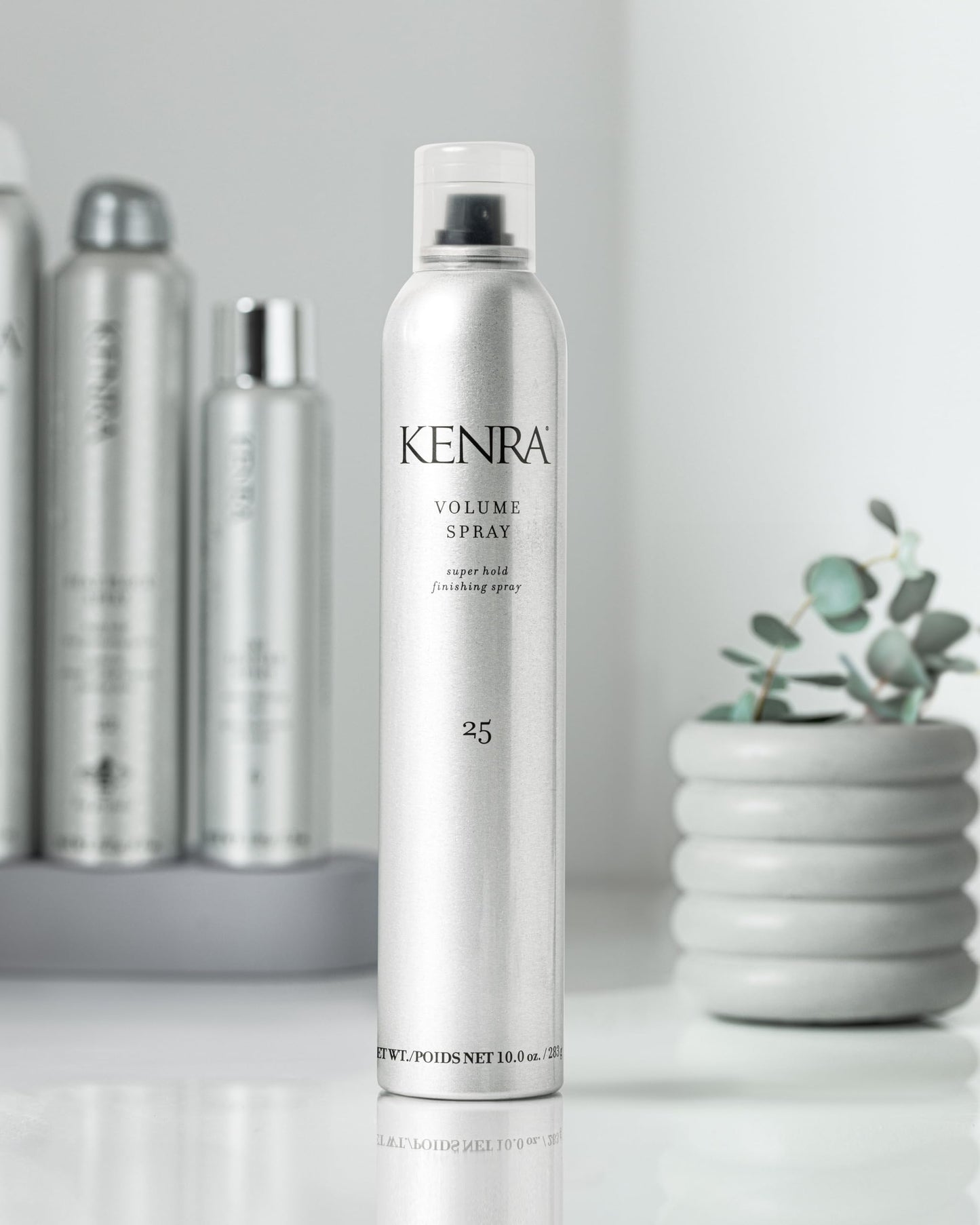 Kenra Professional Volume Spray 25 Bundle 50% | Super Hold Finishing & Styling Hairspray | Flake-free & Fast-drying | Wind & Humidity Resistance | All Hair Types | 11.5 oz. (Bundle)