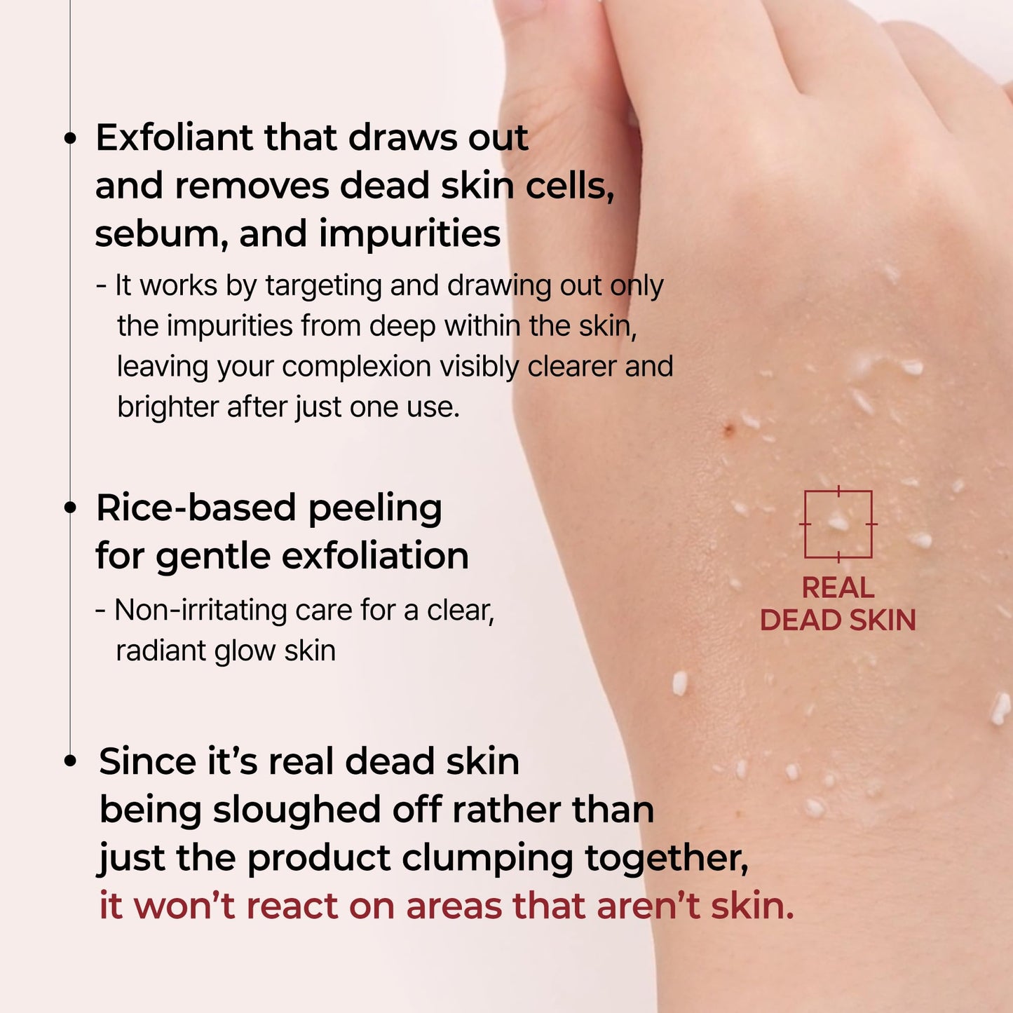 Dr.Melaxin Peel Shot Glow Black Rice Peeling Ampoule, Soft Exfoliating Face and Body Scrub Dead Skin Cells, Blackheads Remover for All Skin Types korean skin care 80ml