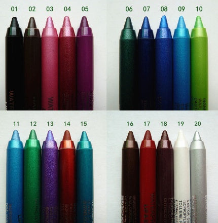 Wine Red Green Blue Purple Silver Eyeliner Eye And Eye Multi-use Eye Shadow Lipstick Eyebrow Pencil