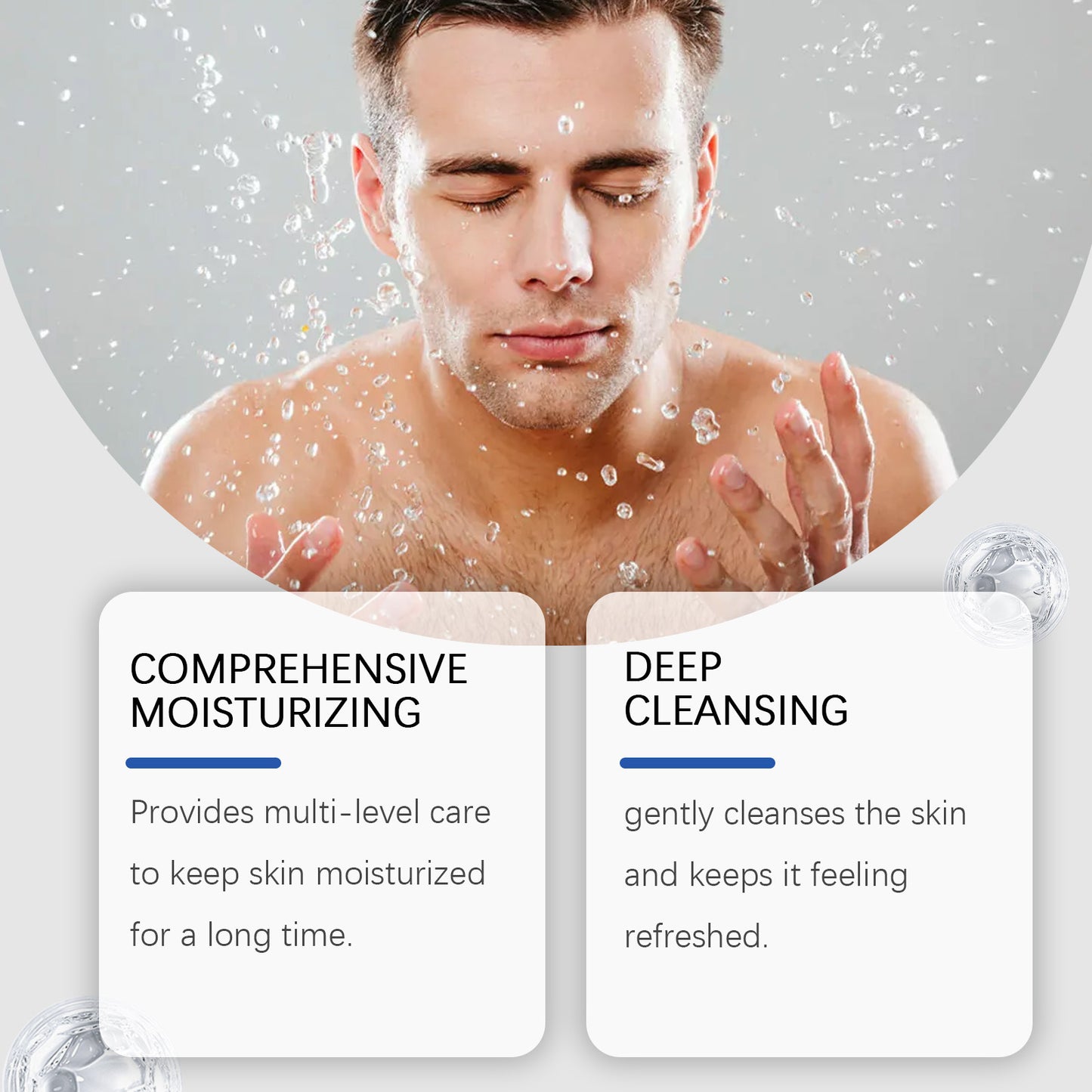 Men's Moisturizing Suit Moisturizing And Soothing