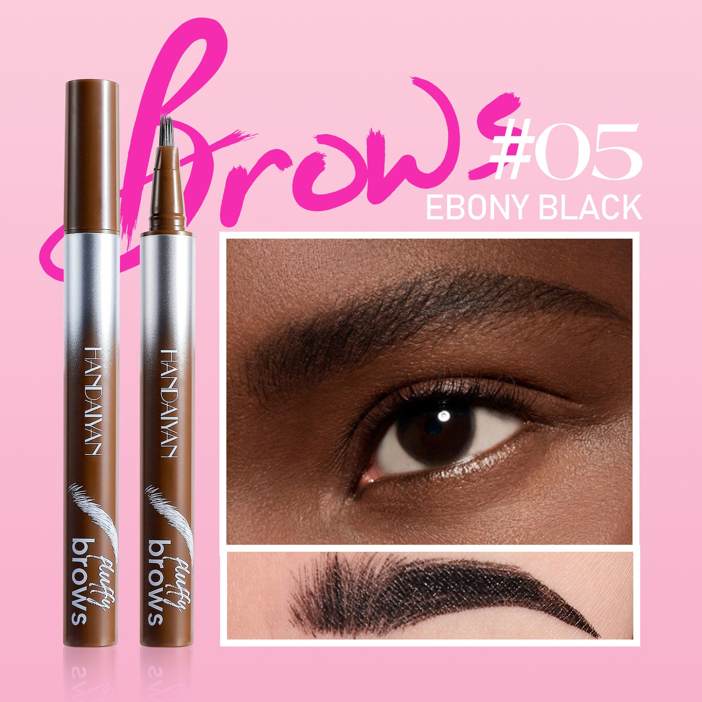 Eyebrow Pencil Five-color Wild Waterproof And Durable Liquid