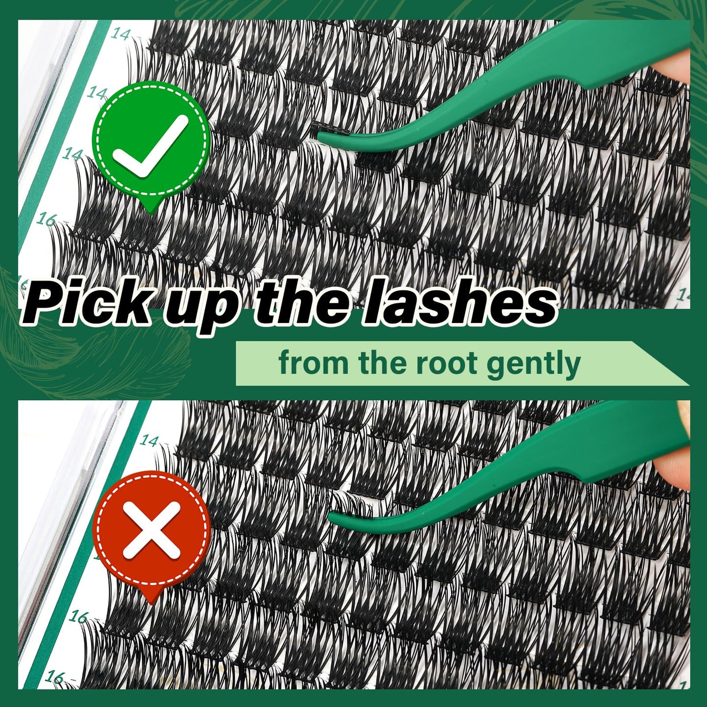 Lash Clusters 144pcs Individual Lashes D Curl 10mm Eyelash Clusters KEYYOU Air Touch Cluster Lashes Super Lightweight Soft Wispy Comfortable DIY at Home(Air03-D-10mm)