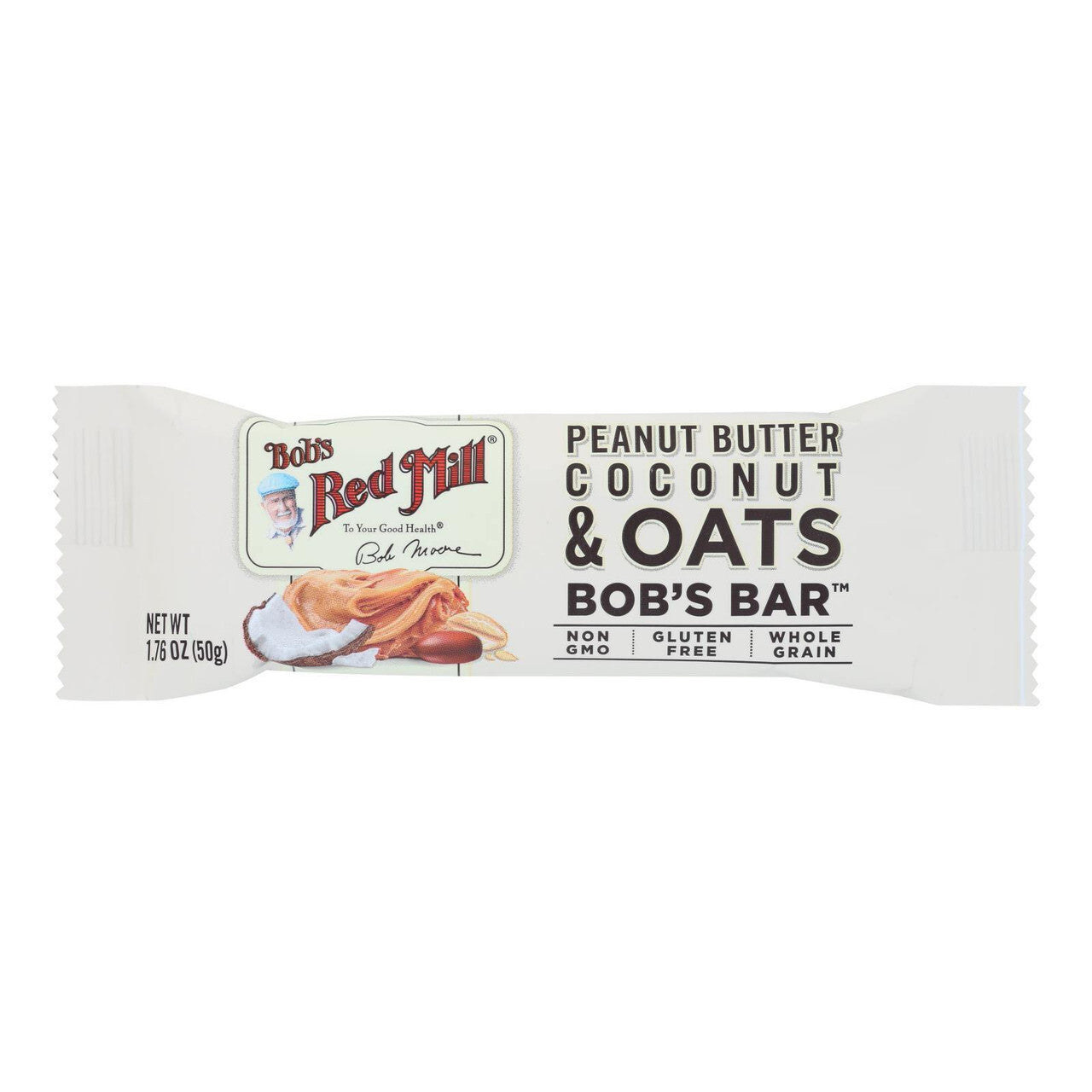 Bobs pnutbt coconut oats ( 12 x 1.76 oz )