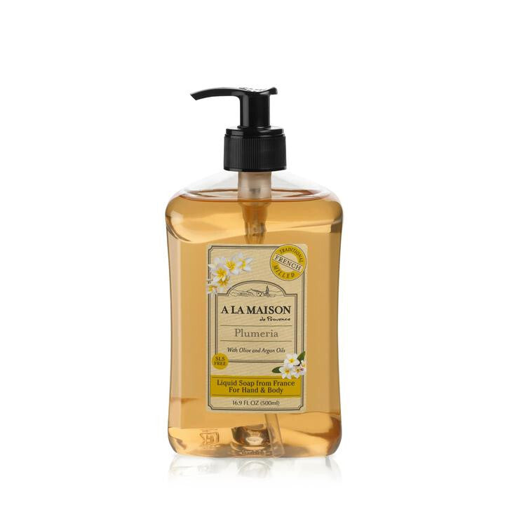 Maison liq soap plumeria ( 1 x 16.9 oz )