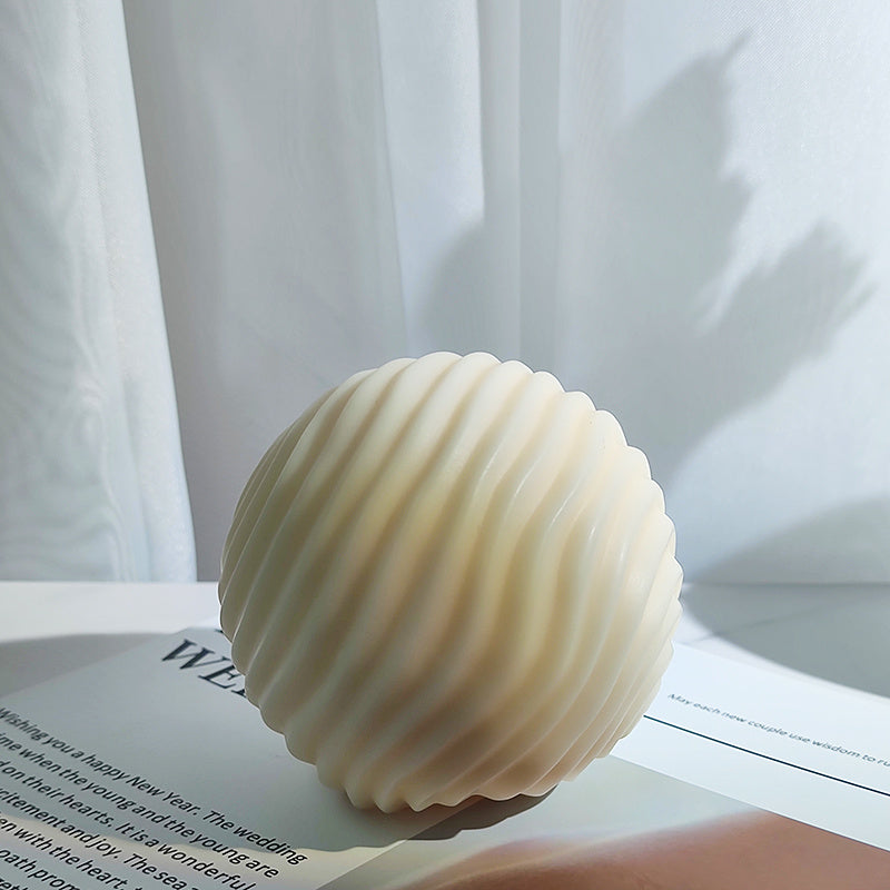 Water Ripple Ball Candle Mould