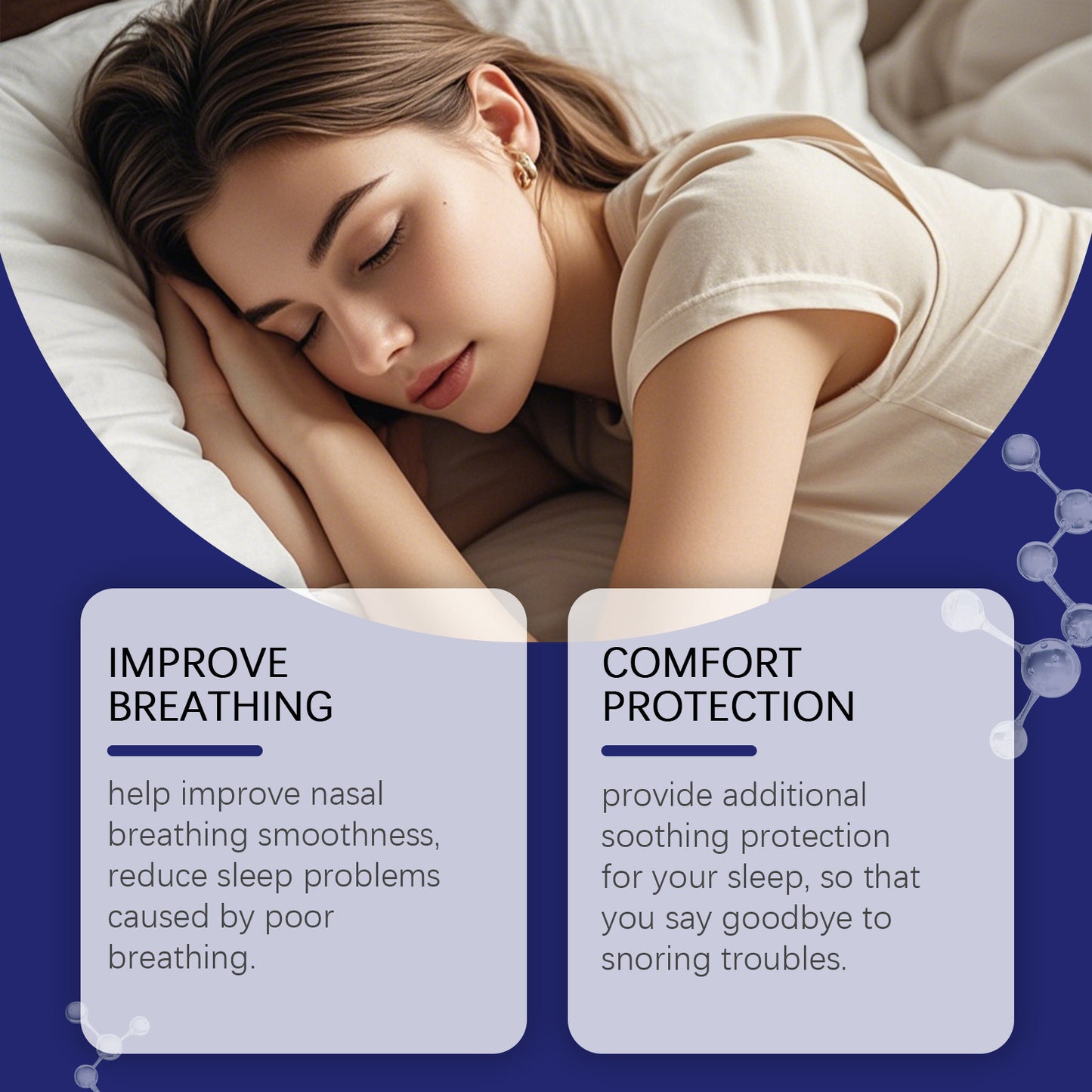 Night Care Stickers For Gentle And Quiet Body Care At Night