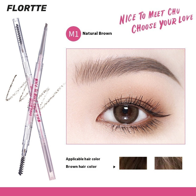 Double Head Extremely Thin Eyebrow Pencil