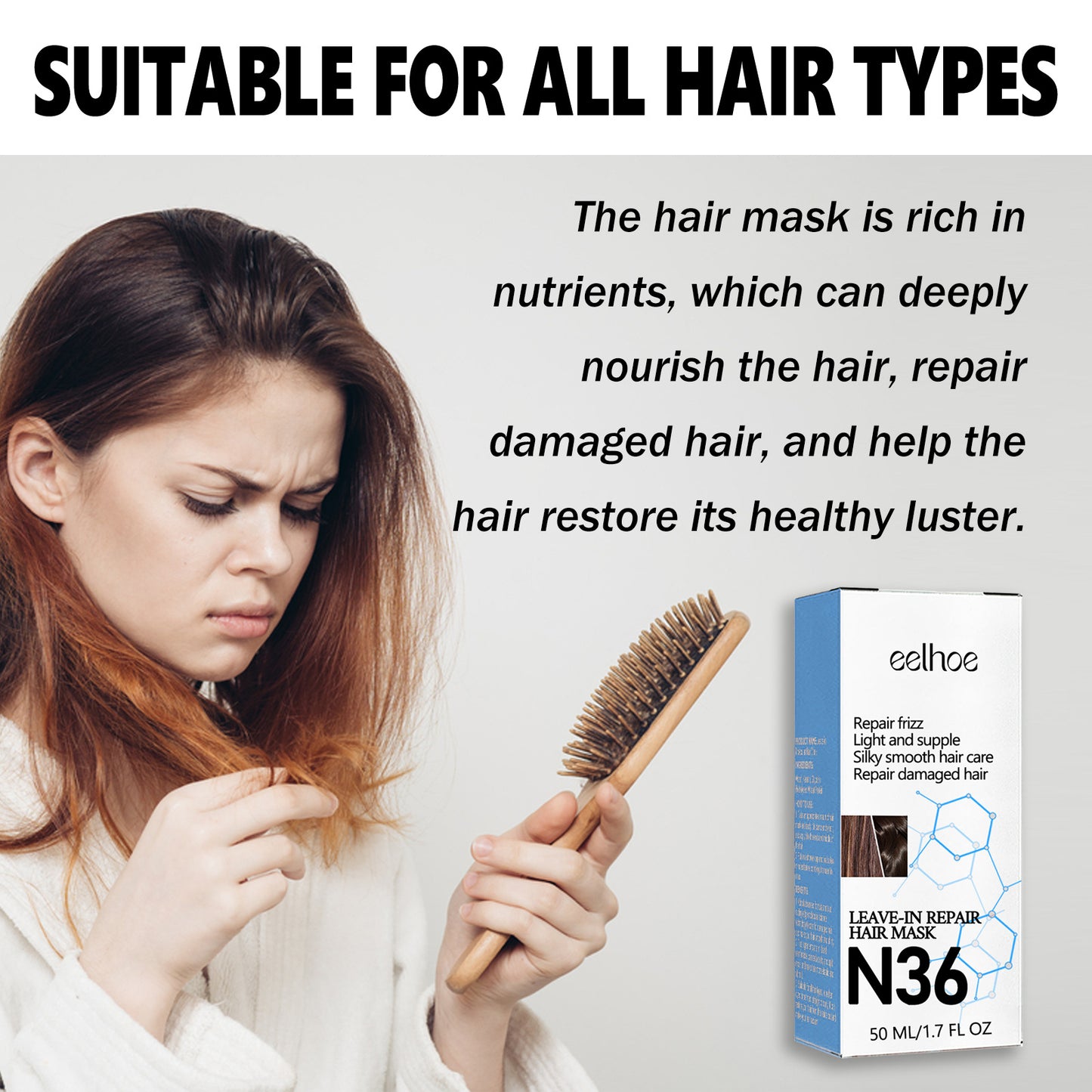 Repair Dry And Frizzy Hair Care Mask