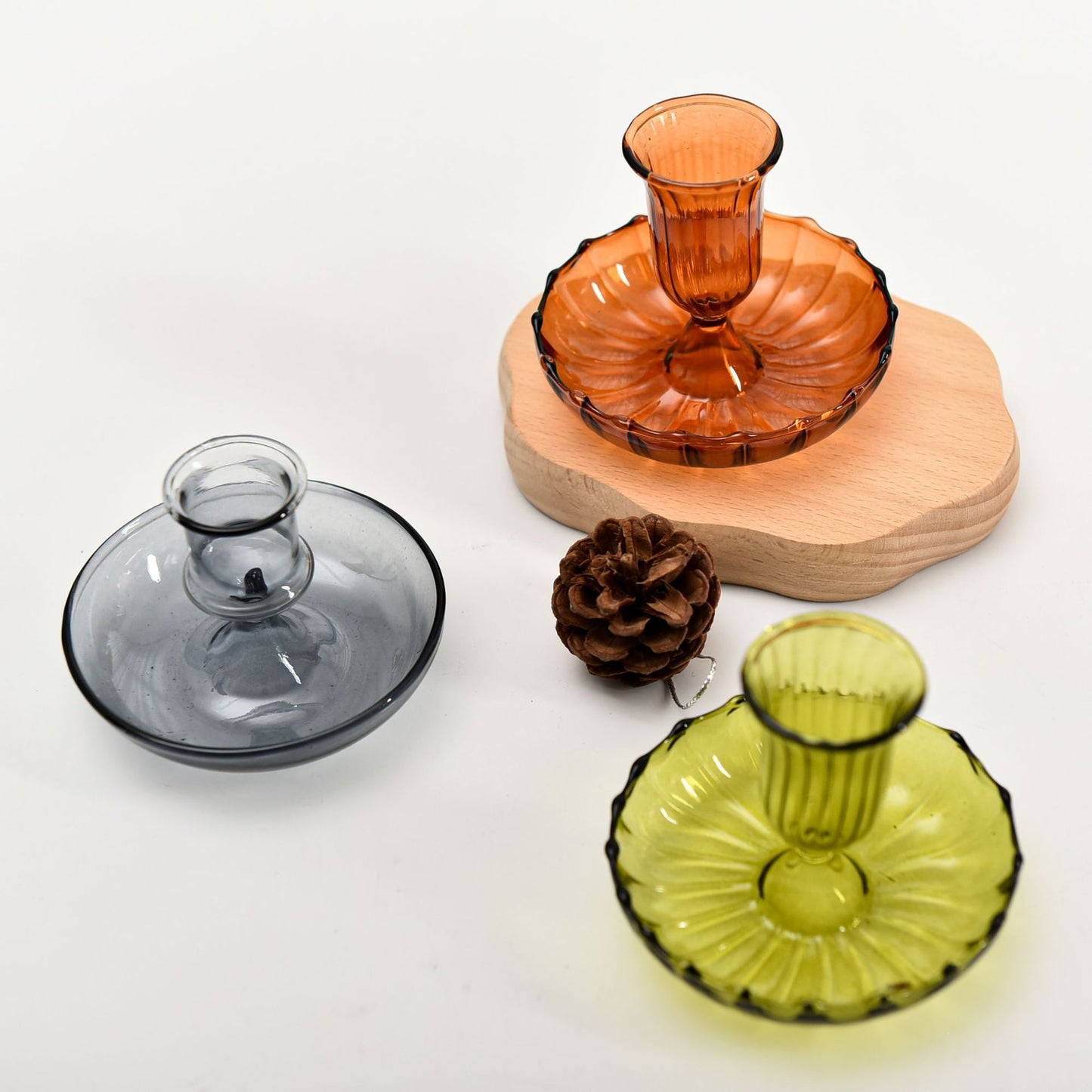 Creative Color Glass Candle Ornaments