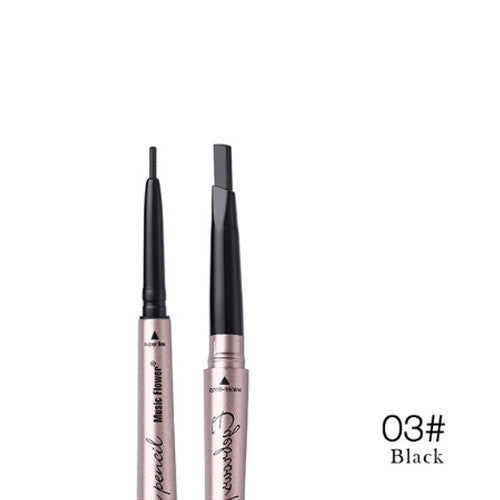 Rotating Double Head Eyebrow Pencil Waterproof And Smudge-proof Durable