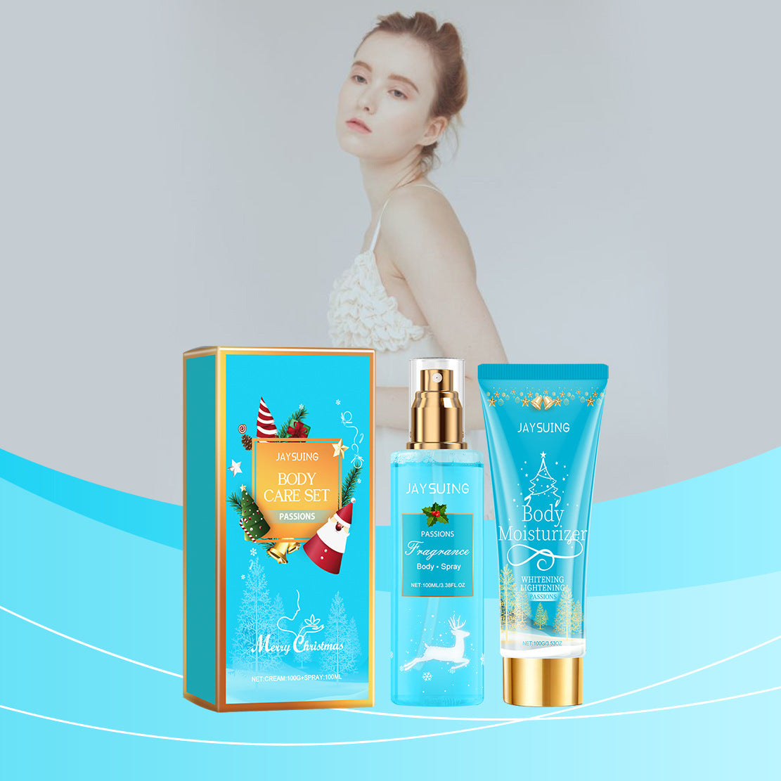 Christmas Fragrance Body Care Kit Moisturizing