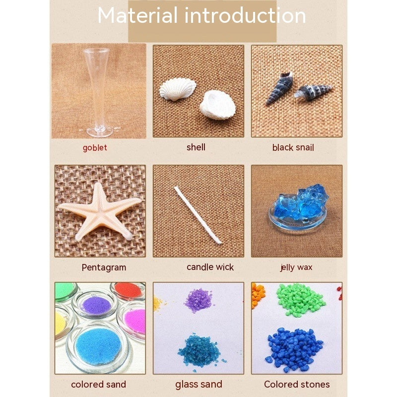 Jelly Candle Material Package Handmade