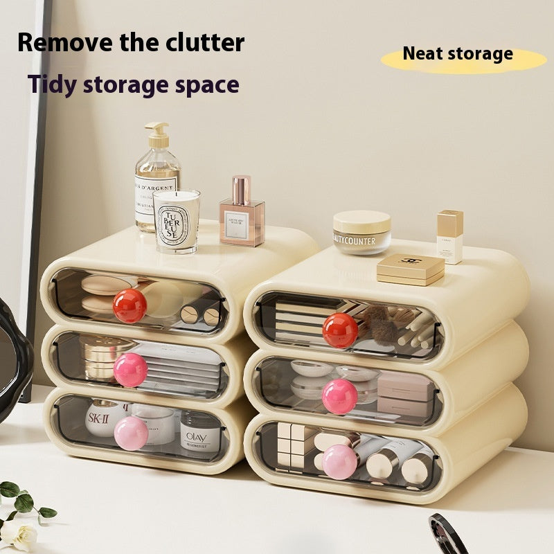 Cosmetics Household Dressing Table Storage Cabinet