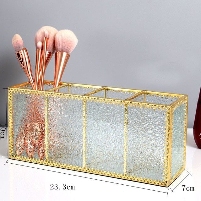 Tube side eyebrow pencil multifunctional storage box