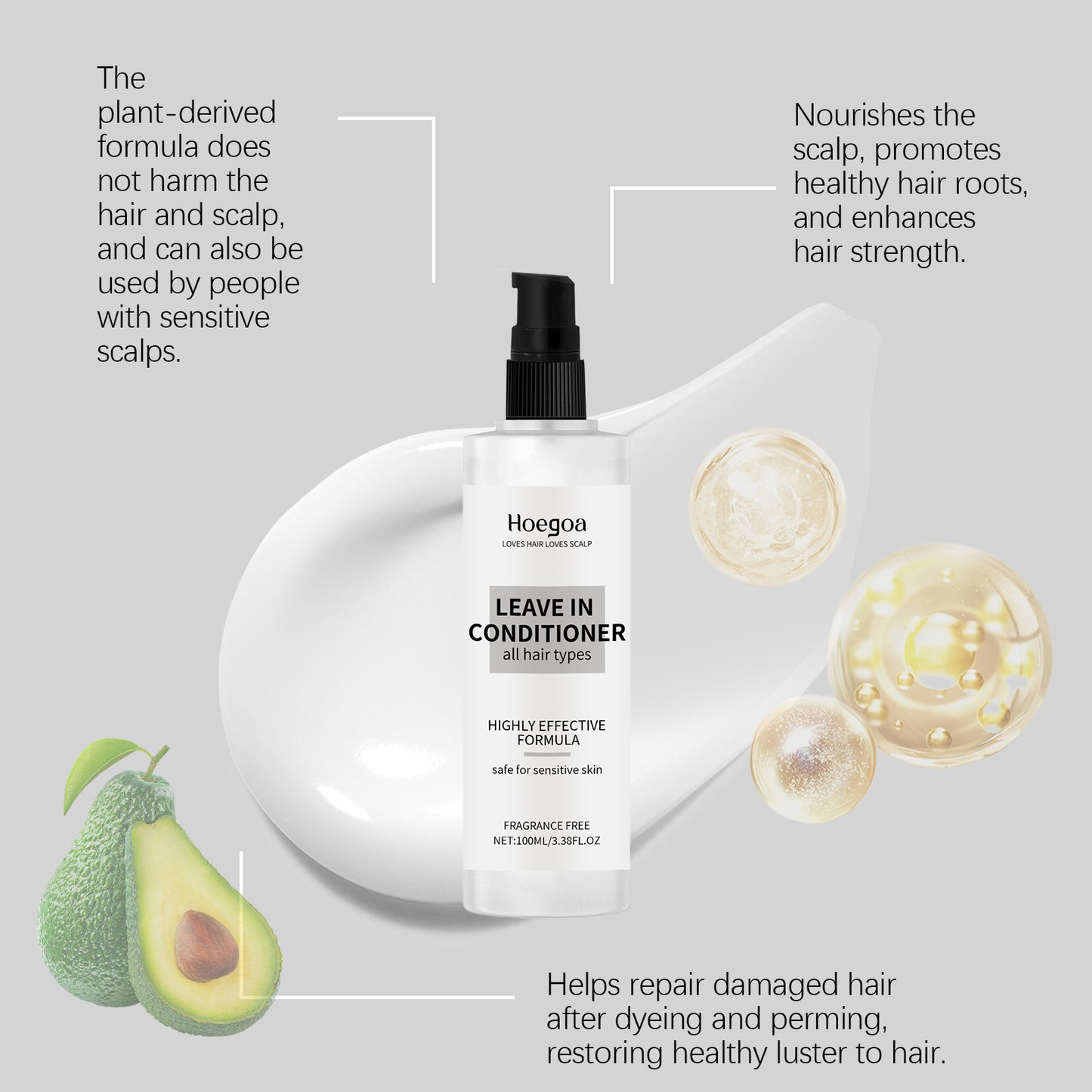 Improve Dry And Manic Hair Care Nourishing Hair Brightening And Soft