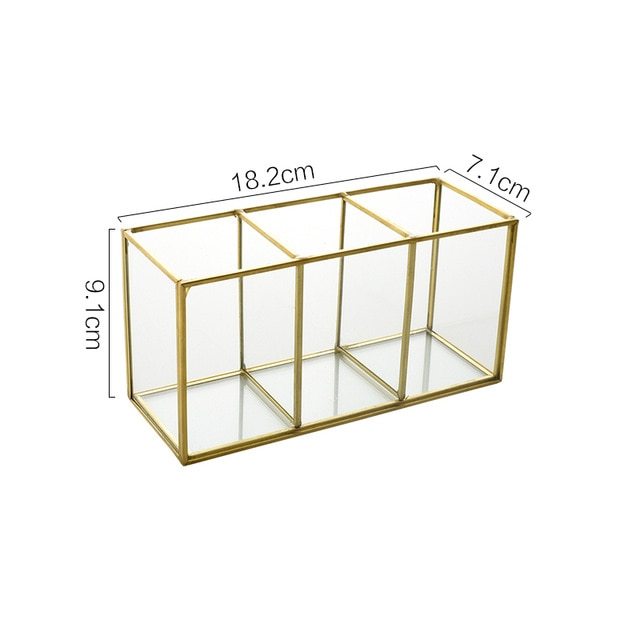 Tube side eyebrow pencil multifunctional storage box