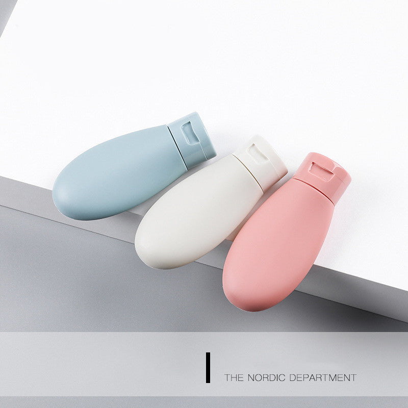 Tube squeeze type cosmetics sub-bottle