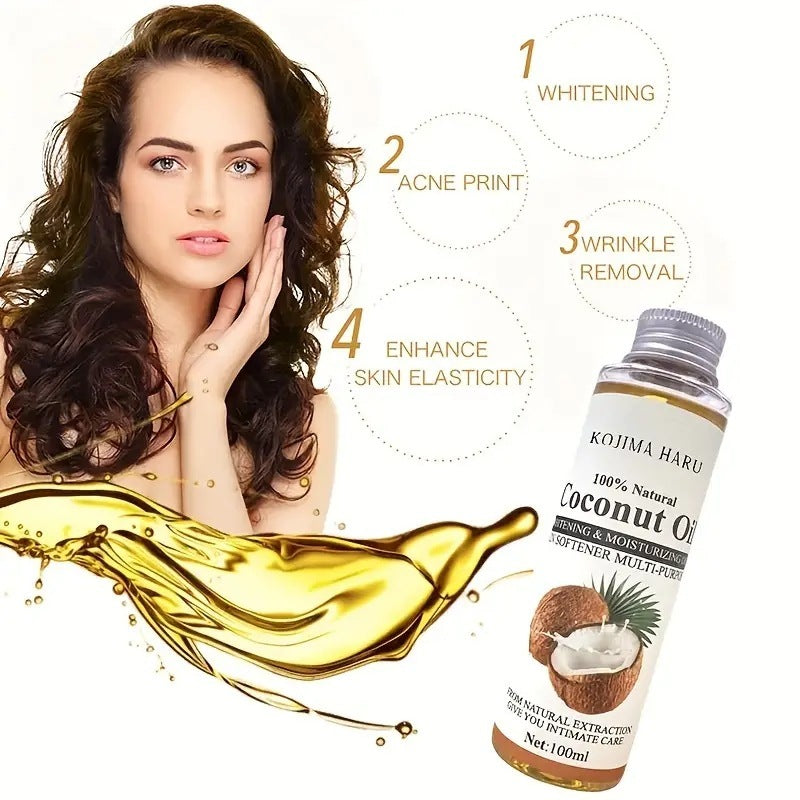 Facial Care Coconut Massage Essential Oil Body Push Back Spa