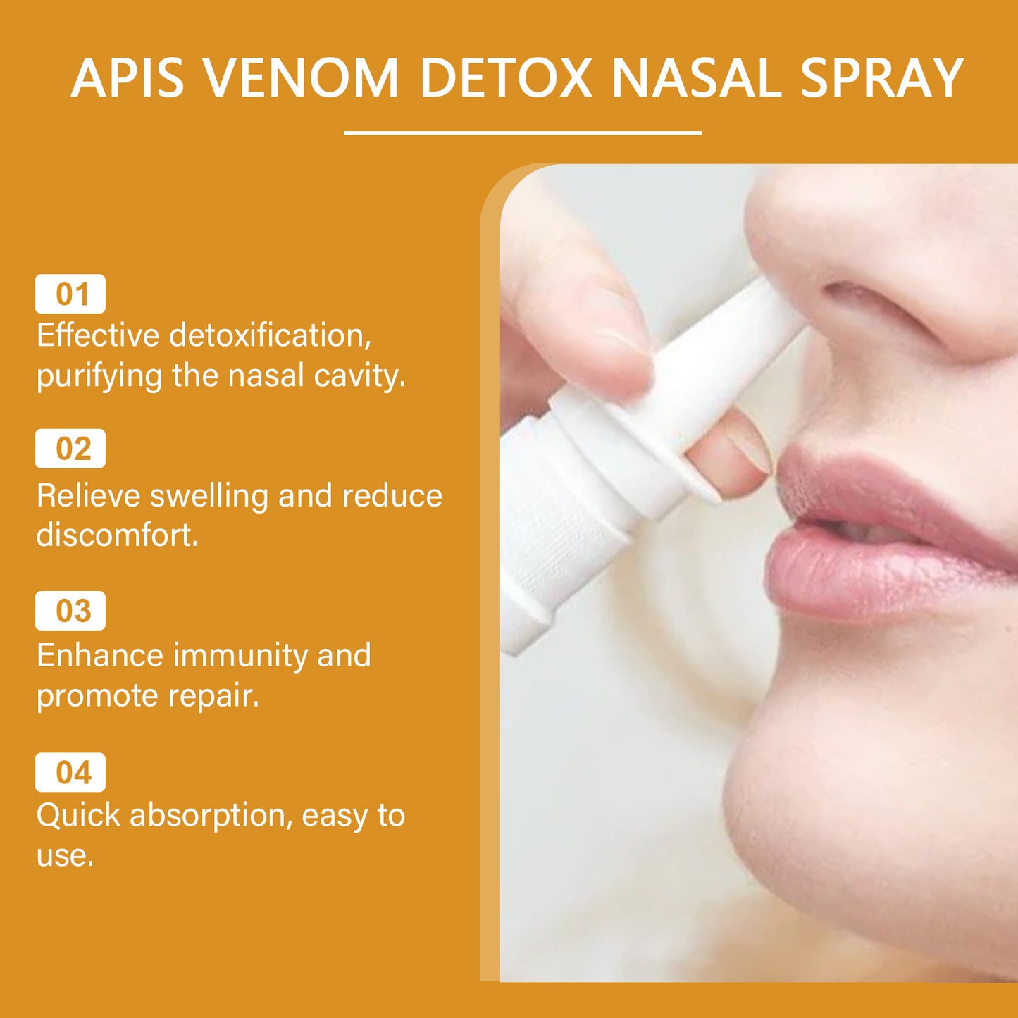 Herbal Ingredients Gentle Relief Discomfort Care Comfortable Body Nose Care