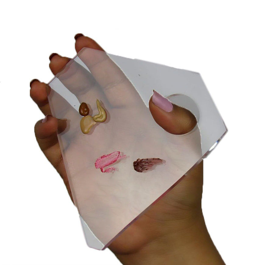 Acrylic Nail Artn Makeup Palette Eye Shadow Stick Gel Foundation Cream Eye Shadow Stick Nail Art Cosmetic Manicure Toolsable Makeup Blending Tool For Travel Daily