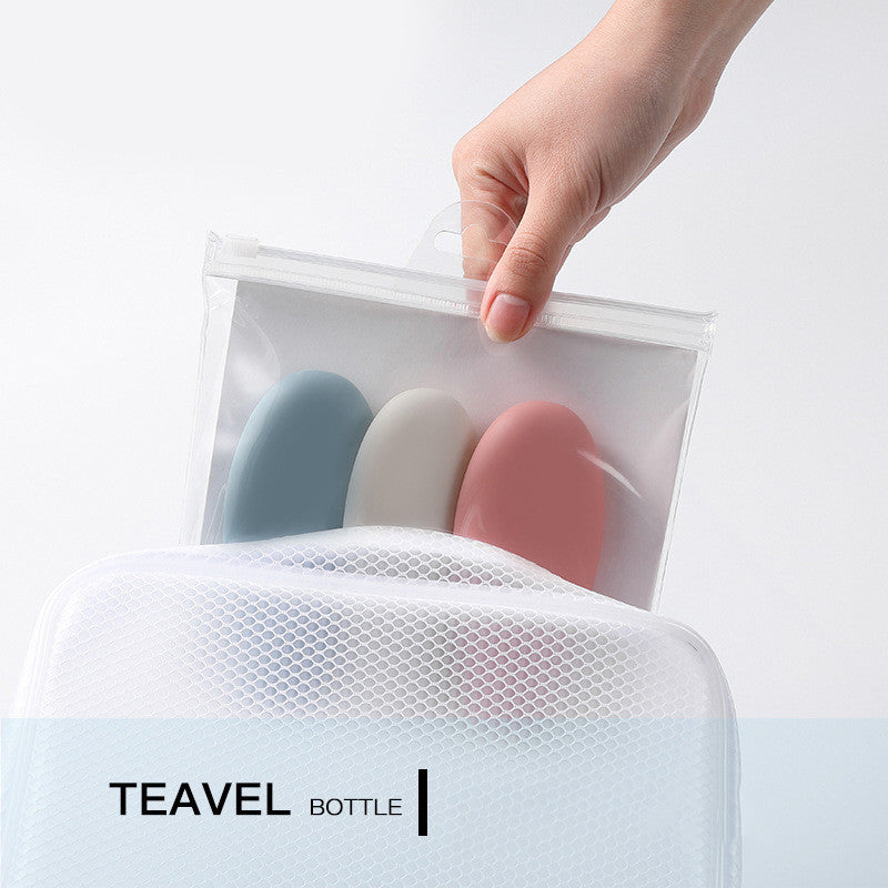 Tube squeeze type cosmetics sub-bottle