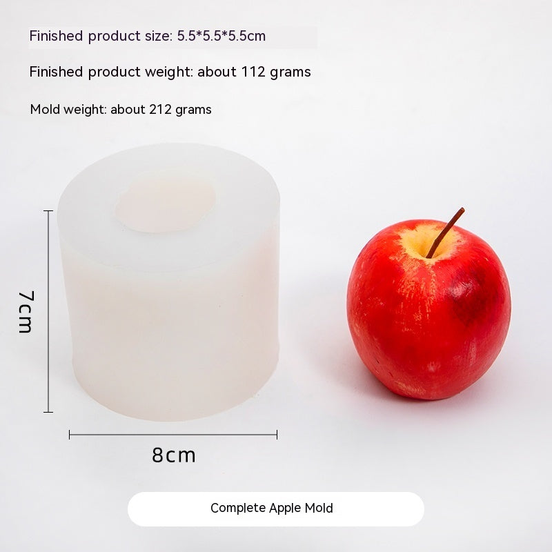 Homemade Christmas Candle Silicone Mold