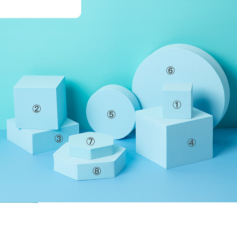 Geometric Cube Cosmetics Jewelry Shoot Decoration