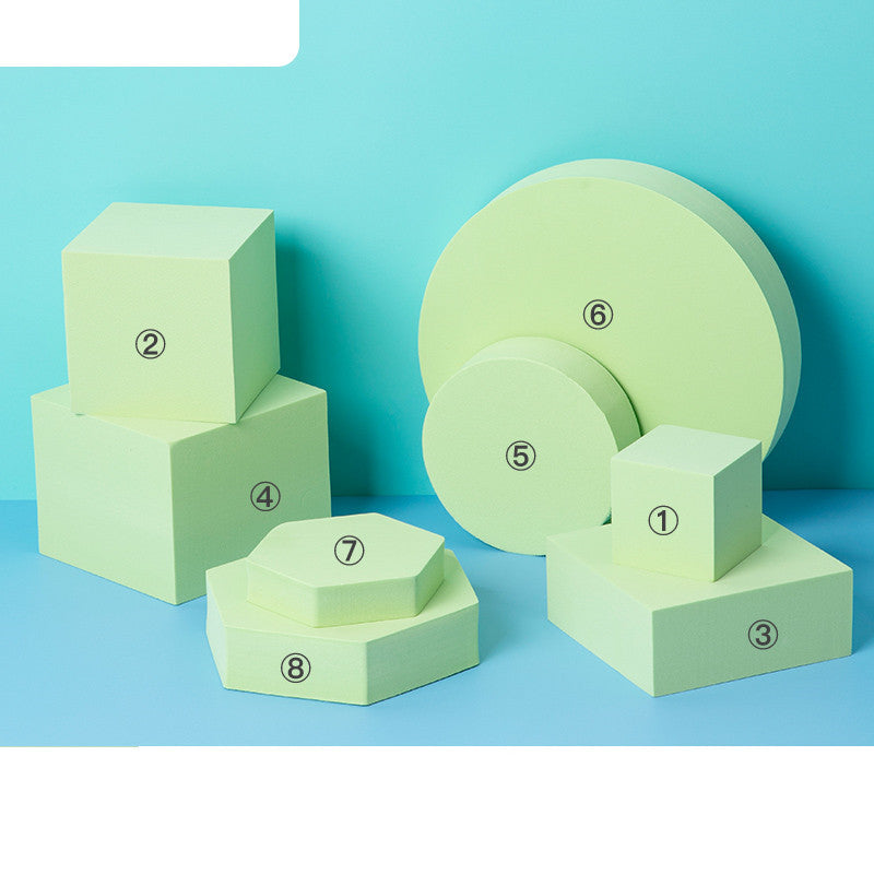 Geometric Cube Cosmetics Jewelry Shoot Decoration