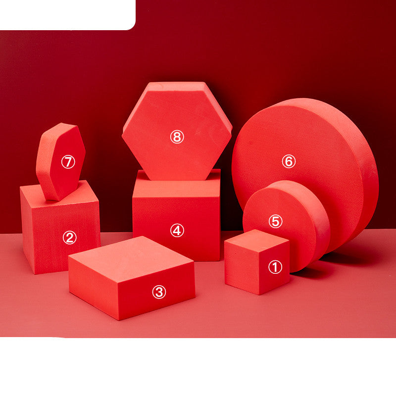 Geometric Cube Cosmetics Jewelry Shoot Decoration