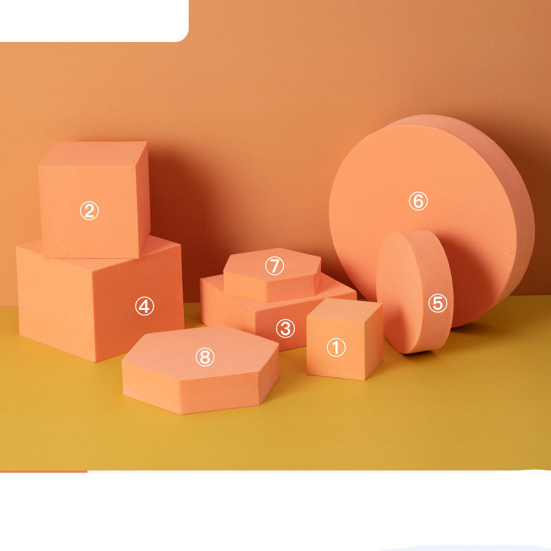 Geometric Cube Cosmetics Jewelry Shoot Decoration