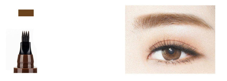 Four-Forked Water Eyebrow Pencil Four-Head Eyebrow Pencil