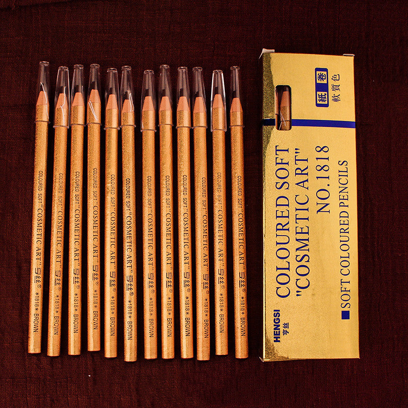 The Eyebrow Pencil Is Waterproof And Sweat-Proof