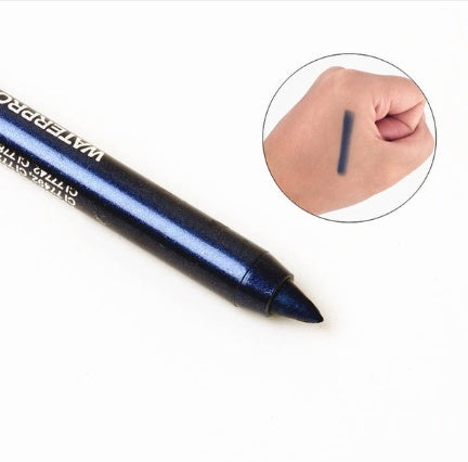 Wine Red Green Blue Purple Silver  Eyeliner Eye And Eye Multi-use Eye Shadow Lipstick Eyebrow Pencil