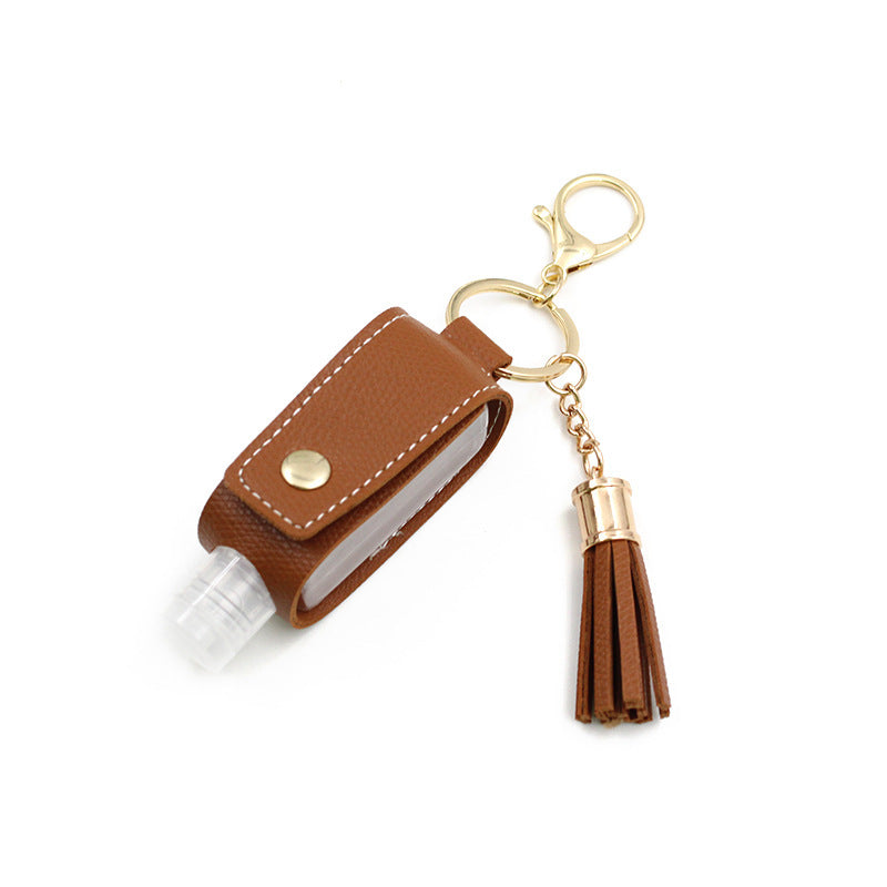 Student hand sanitizer keychain bag