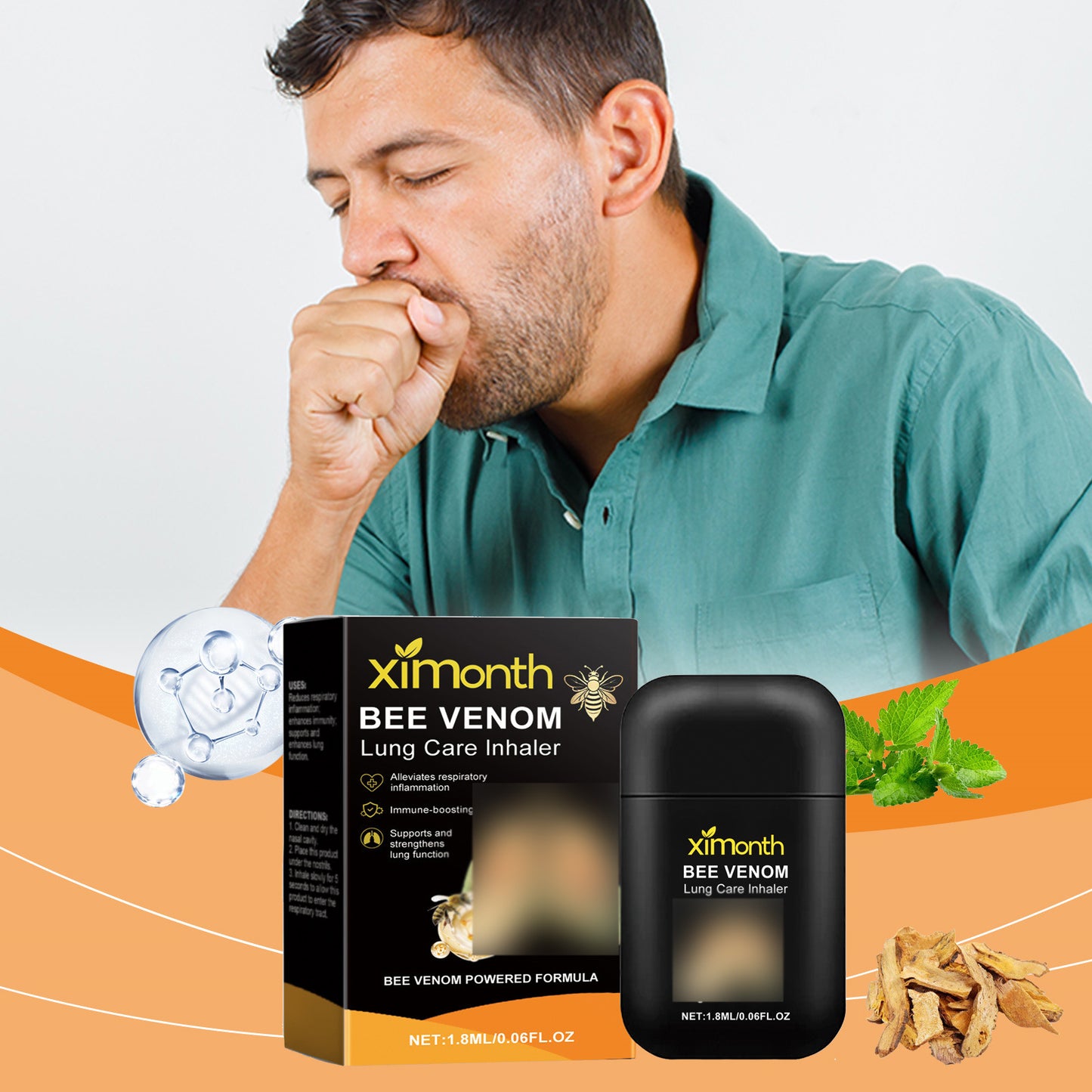 Plant Extract Gentle Maintenance Body Nose Cleaning Care Nasal Suction Device