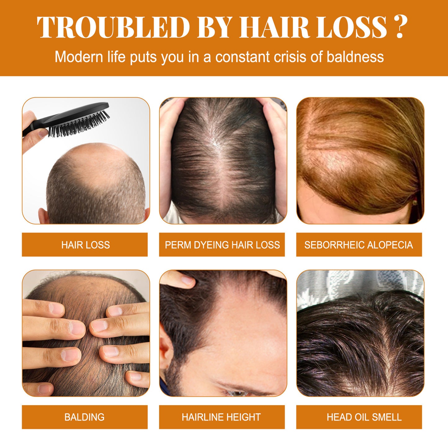 Horse Oil Shampoo Deep Cleansing Scalp Dandruff Oil Control Fluffy Moisturizing Hair Care