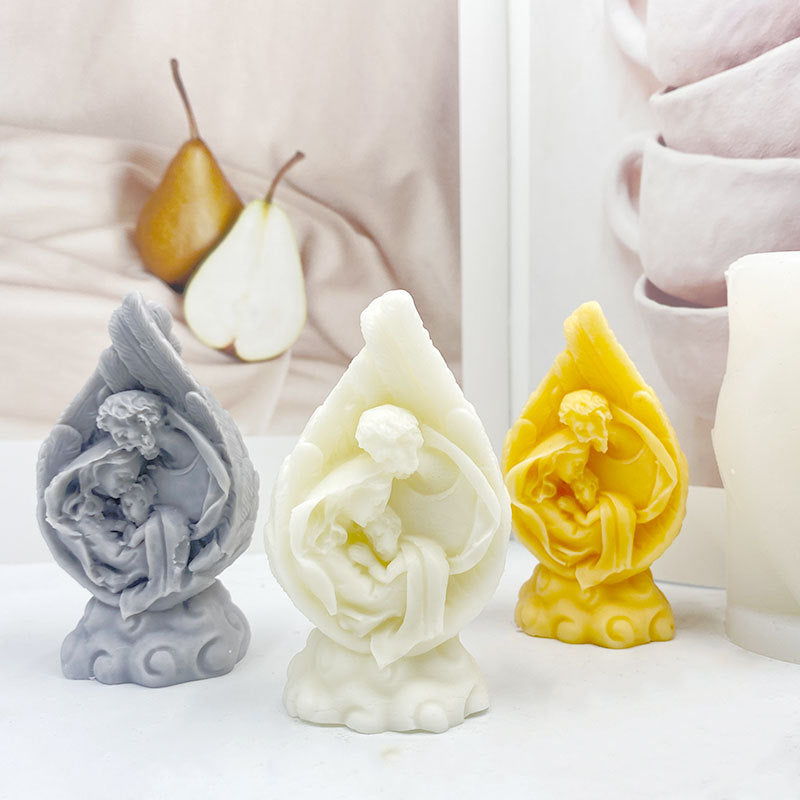 Family Candle Silicone Mold Diy