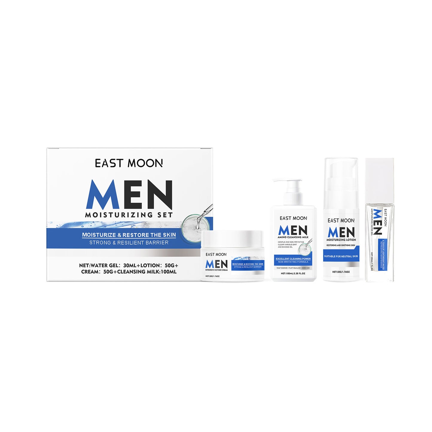 Men's Moisturizing Suit Moisturizing And Soothing