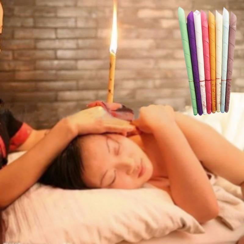 Ear candle sticks scented ear candles beeswax aroma ear therapy